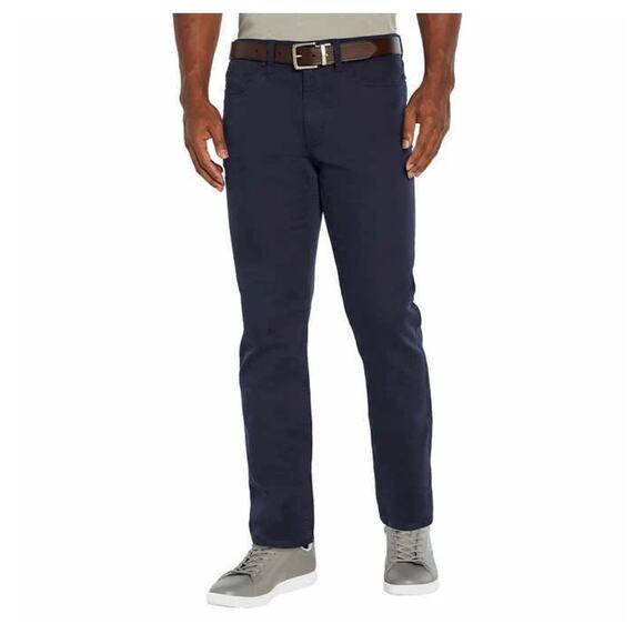 Banana Republic Other - Banana Republic 38x29 Mens Navy Blue Stretch Jeans Style Pants Slim Straight